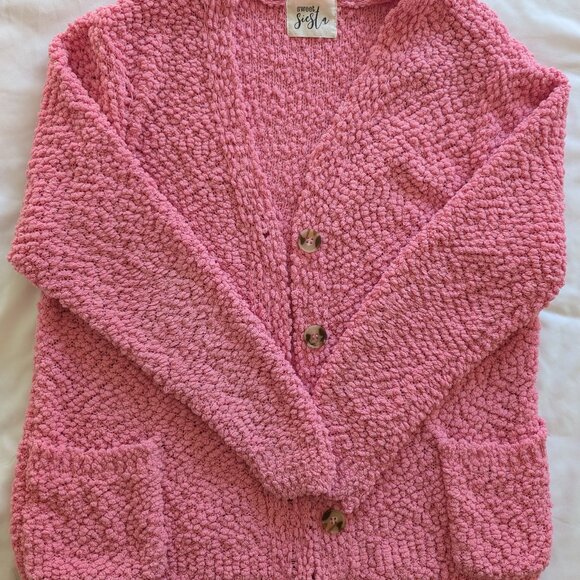 Pink Super Soft Cardigan Size XL - Picture 3 of 8